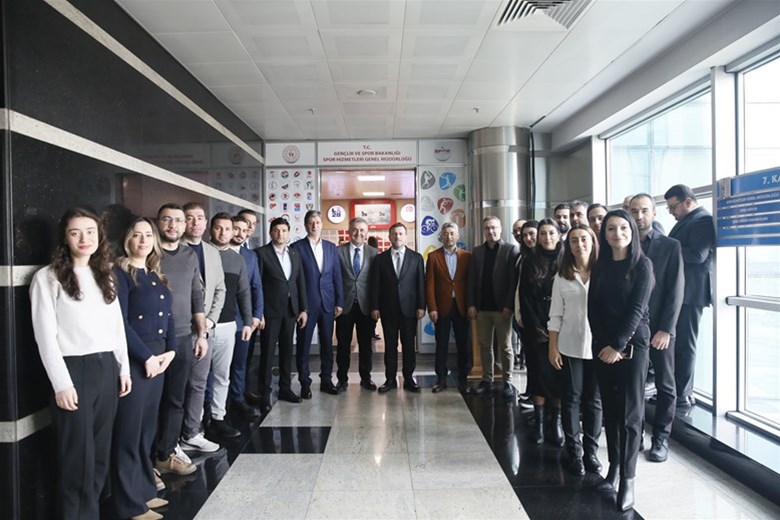 Spor Hizmetleri Genel Müdürlüğü'nde bayramlaşma