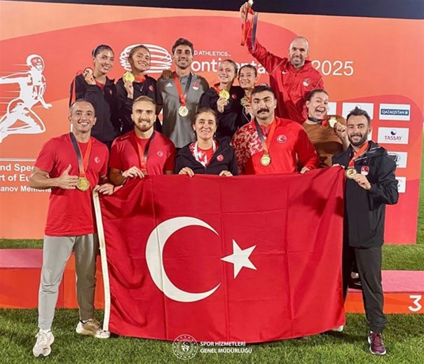 Atletizmden 10 madalya! 