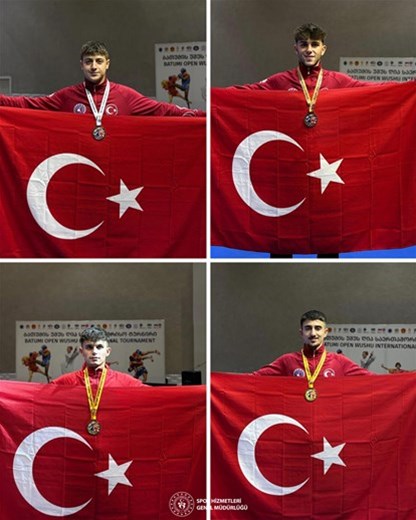 Wushucularımızdan 4 madalya!