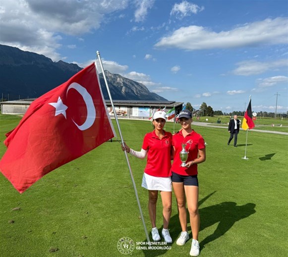 Milli golfçülerimizden altın ve bronz! 