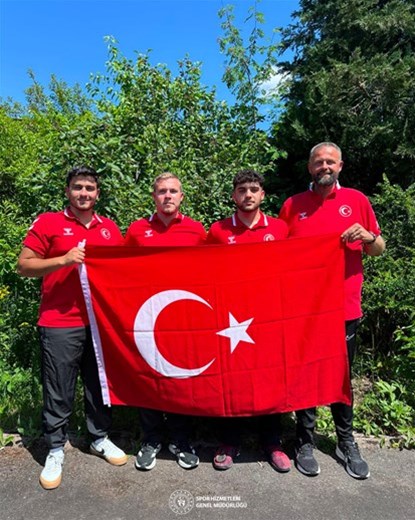 Trap Genç Erkekler Milli Takımımızdan bronz madalya! 