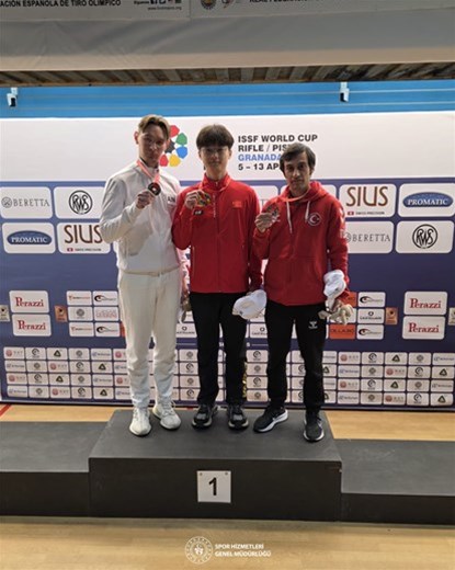 Atıcımız Buğra'dan bronz! 