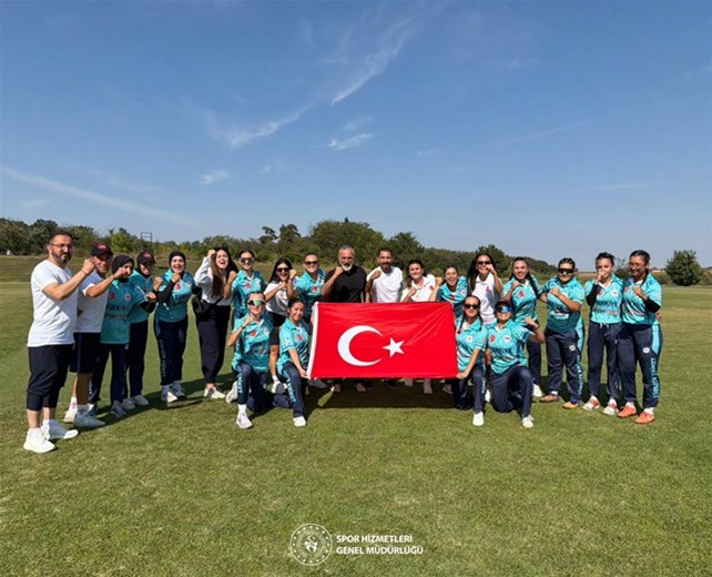 Kadın Kriket Milli Takımımız Avrupa şampiyonu! 