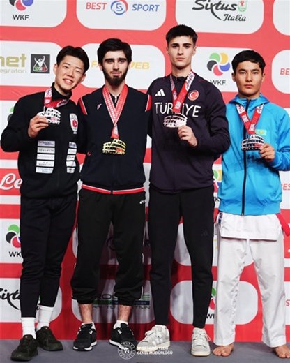 Karatede bronz madalya! 