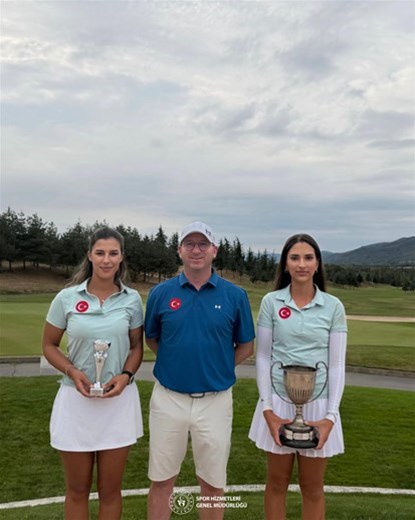Golfte 1 altın, 1 bronz! 