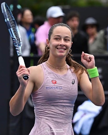 Zeynep’ten Avustralya Açık’ta tarihi başarı!