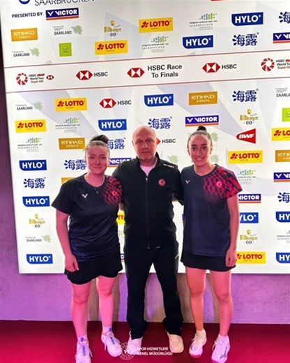 Badmintoncularımız Almanya’da da bronz kazandı!