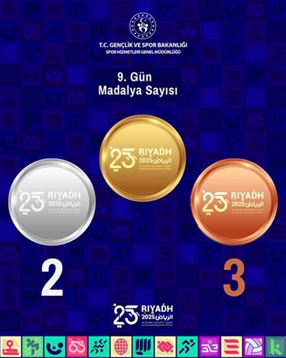 İslami Dayanışma Oyunları'nın dokuzuncu gününde 5 madalya! 