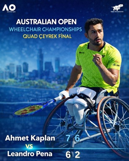 Teniste bir tarihi başarı da Ahmet'ten! 