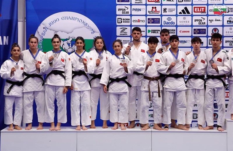 Judo milli takımımız Avrupa ikincisi