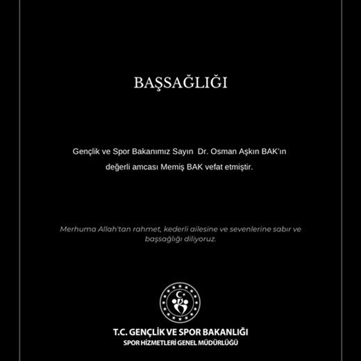Başsağlığı