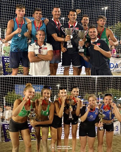  Plaj voleybolunda 1 altın, 1 bronz! 