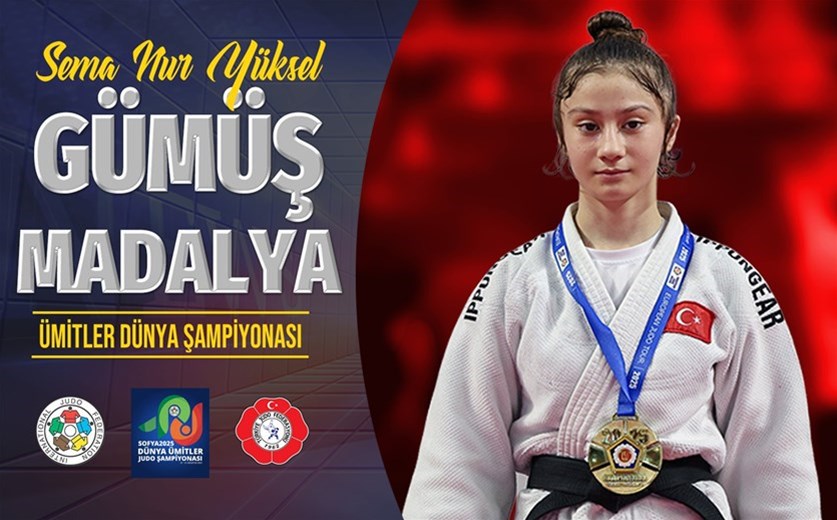 Judocumuz Sema Nur, dünya ikincisi! 
