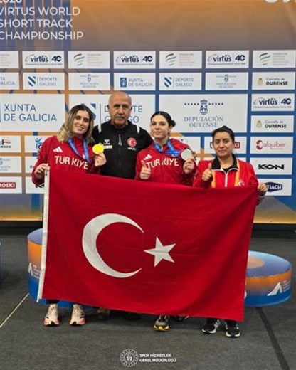 Özel sporcularımızdan çifte madalya! 