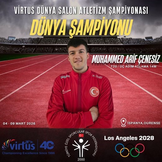 Özel sporcularımızdan 4 madalya daha!