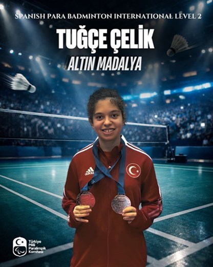 Para badmintoncularımızdan 4 madalya! 