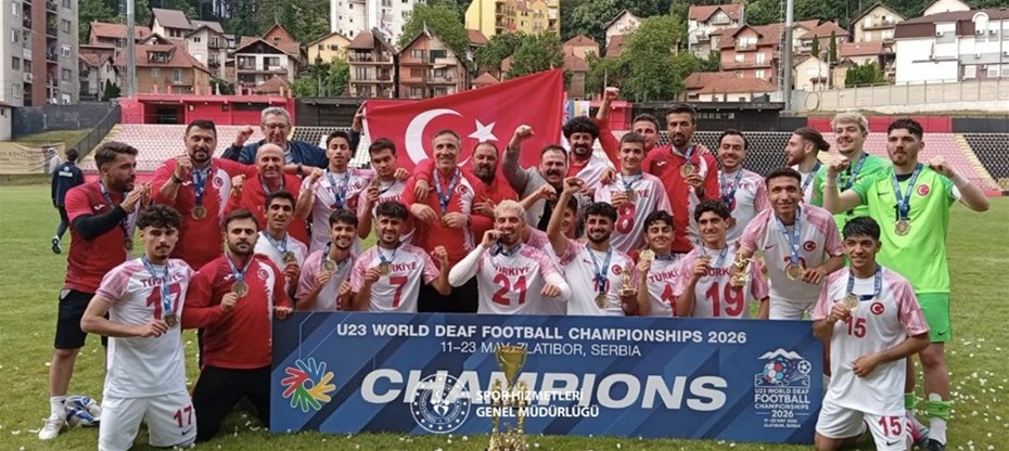 İşitme Engelliler Milli Takımımız dünya şampiyonu! 