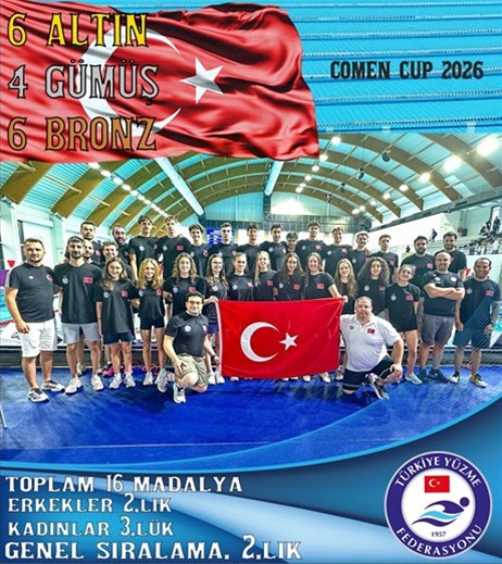 Milli yüzücülerimizden 16 madalya! 