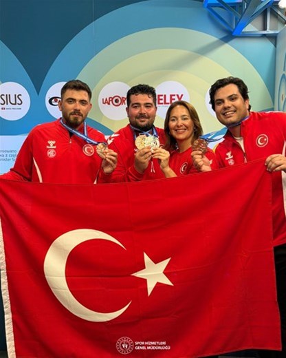 Skeet Milli Takımımızdan bronz! 