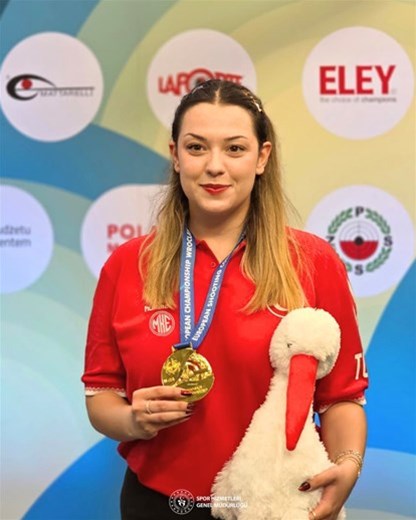 Atıcımız İlayda Nur Avrupa şampiyonu! 
