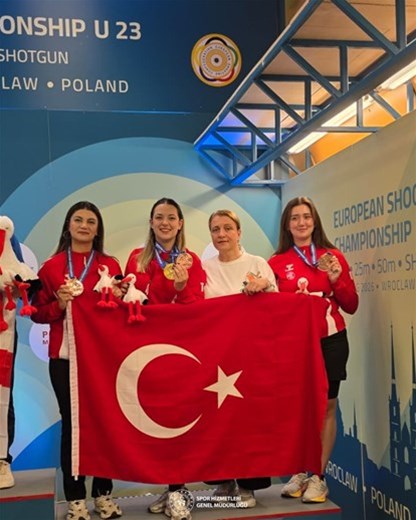 Kadın atıcılarımızdan bronz madalya! 