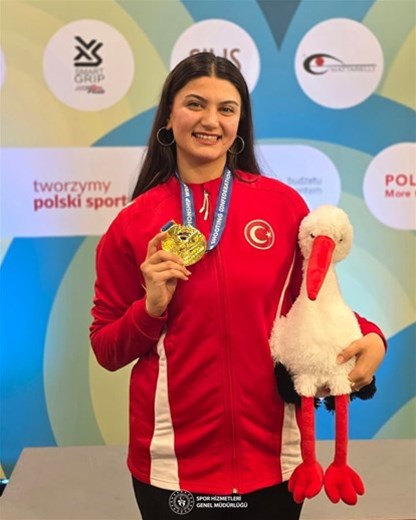 Milli atıcımız Tuğba Avrupa şampiyonu! 