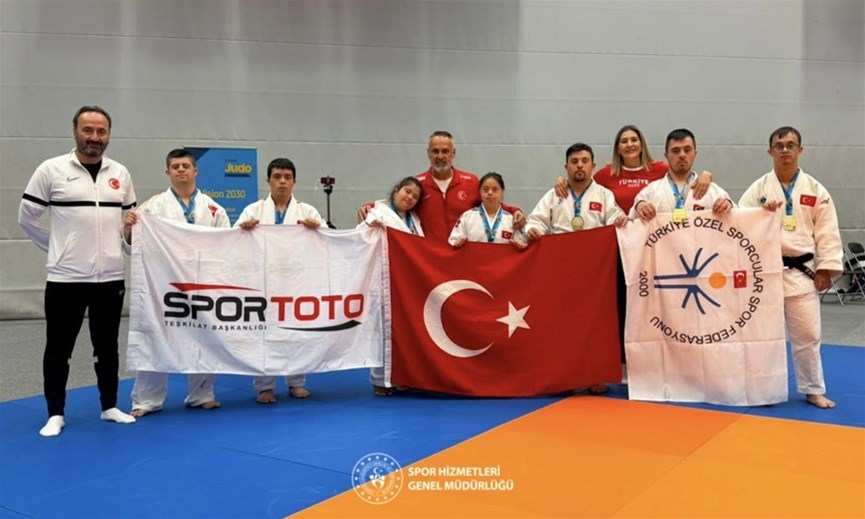 Özel Sporcular Down Judo Milli Takımımızdan 7 madalya! 