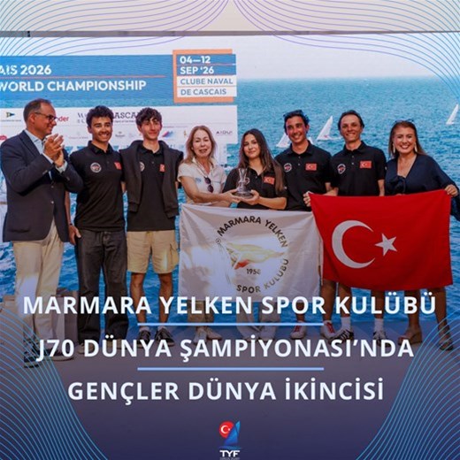 Marmara Yelken'den dünya ikinciliği!