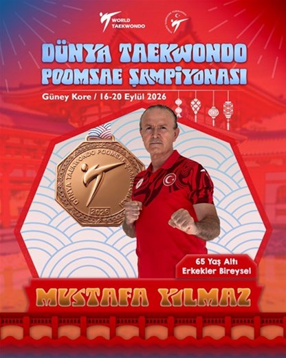 Tekvandoda 1 bronz madalya! 