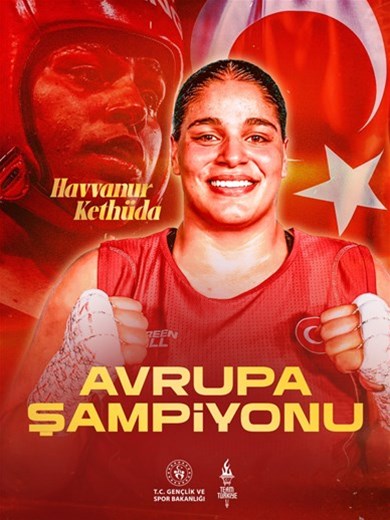 Havvanur, Avrupa şampiyonu!
