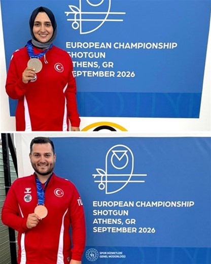Milli atıcılarımızdan 2 madalya! 