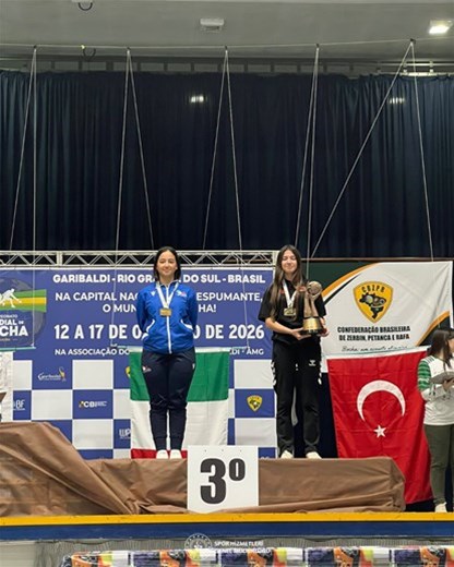 Milli bocce sporcularımızdan iki bronz madalya! 