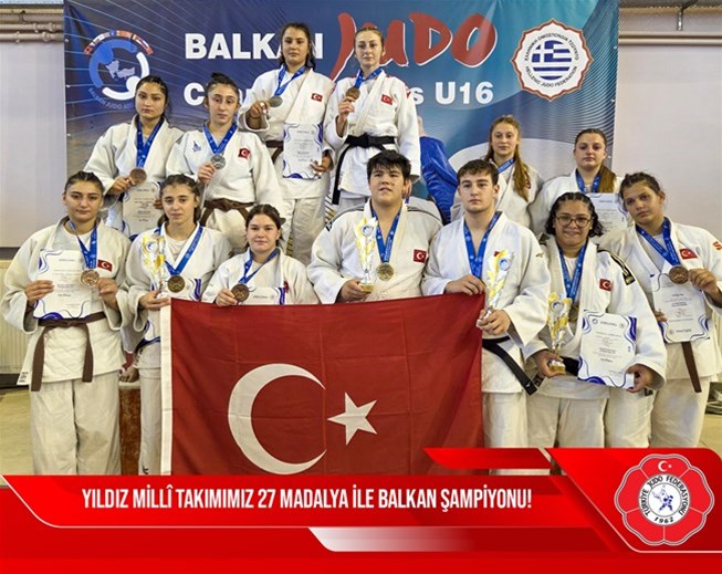 Yıldız milli judocularımızdan 27 madalya! 