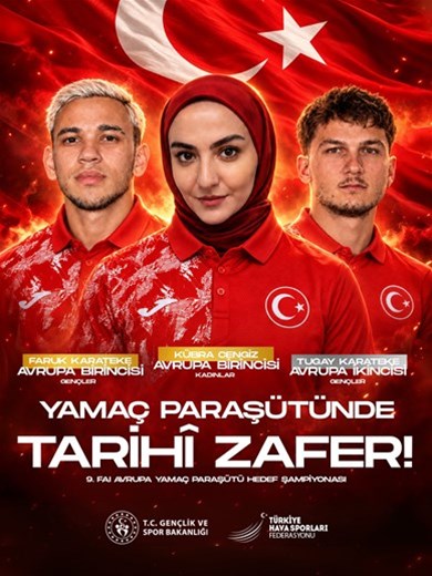 Yamaç paraşütünde tarihi başarı!