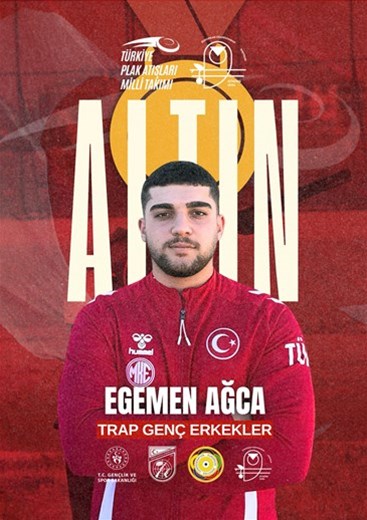 Atıcımız Egemen, Avrupa şampiyonu!
