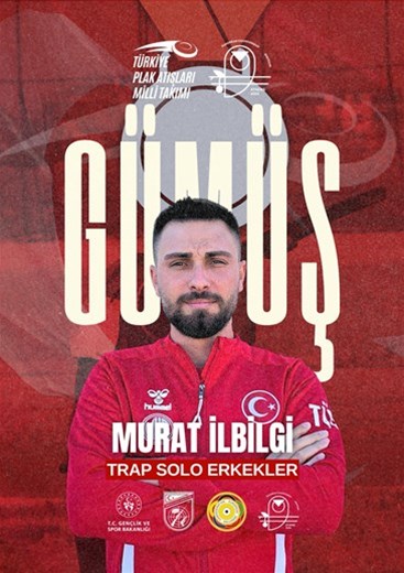 Murat’tan da atıcılıkta 1  gümüş madalya! 