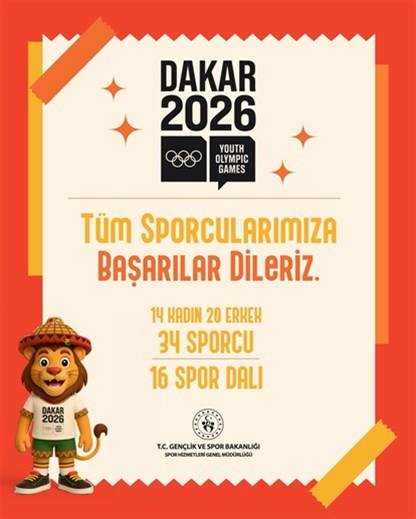 Dakar 2026 Yaz Gençlik Olimpiyat Oyunları başlıyor!
