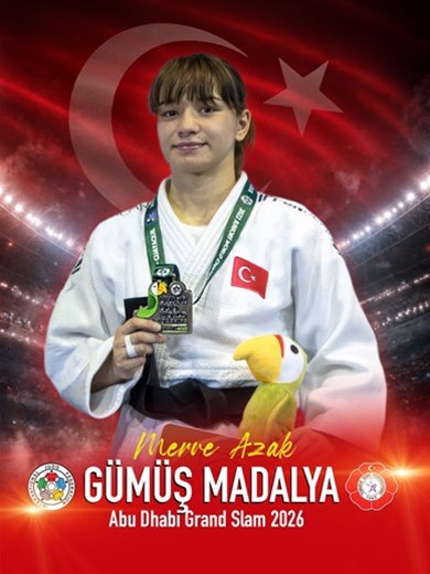 Milli judocularımızdan 1 gümüş 1 bronz madalya!