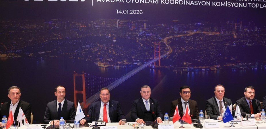 2027 Avrupa Oyunları Koordinasyon Komisyonu Toplantısı İstanbul’da yapıldı