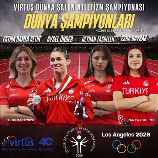 Kızlarımızdan dünya şampiyonluğu! 