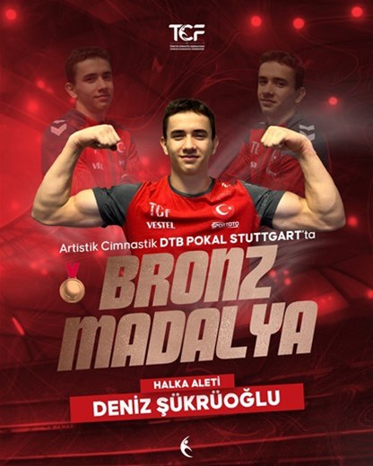 Deniz’den cimnastikte bronz! 