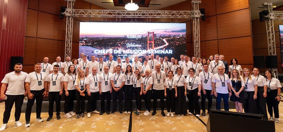 İstanbul 2027 Avrupa Oyunları Kafile Başkanları Toplantısı tamamlandı!