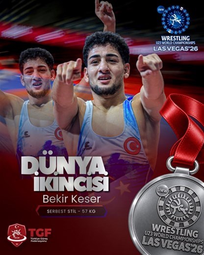 Güreşçilerimizden 2 gümüş, 1 bronz! 